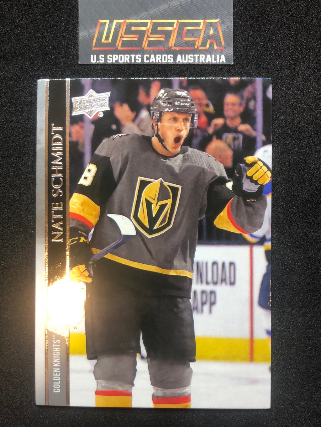 2020-21 Upper Deck Series 1 - Base #182 - Nate Schmidt - Vegas Golden Knights