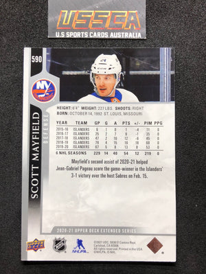 2020-21 Upper Deck Extended Series #590 Scott Mayfield - New York Islanders