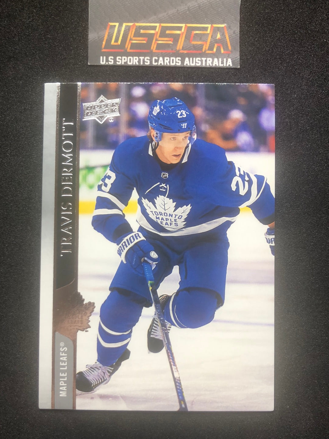 2020-21 Upper Deck Extended Series #417 Travis Dermott - Toronto Maple Leafs