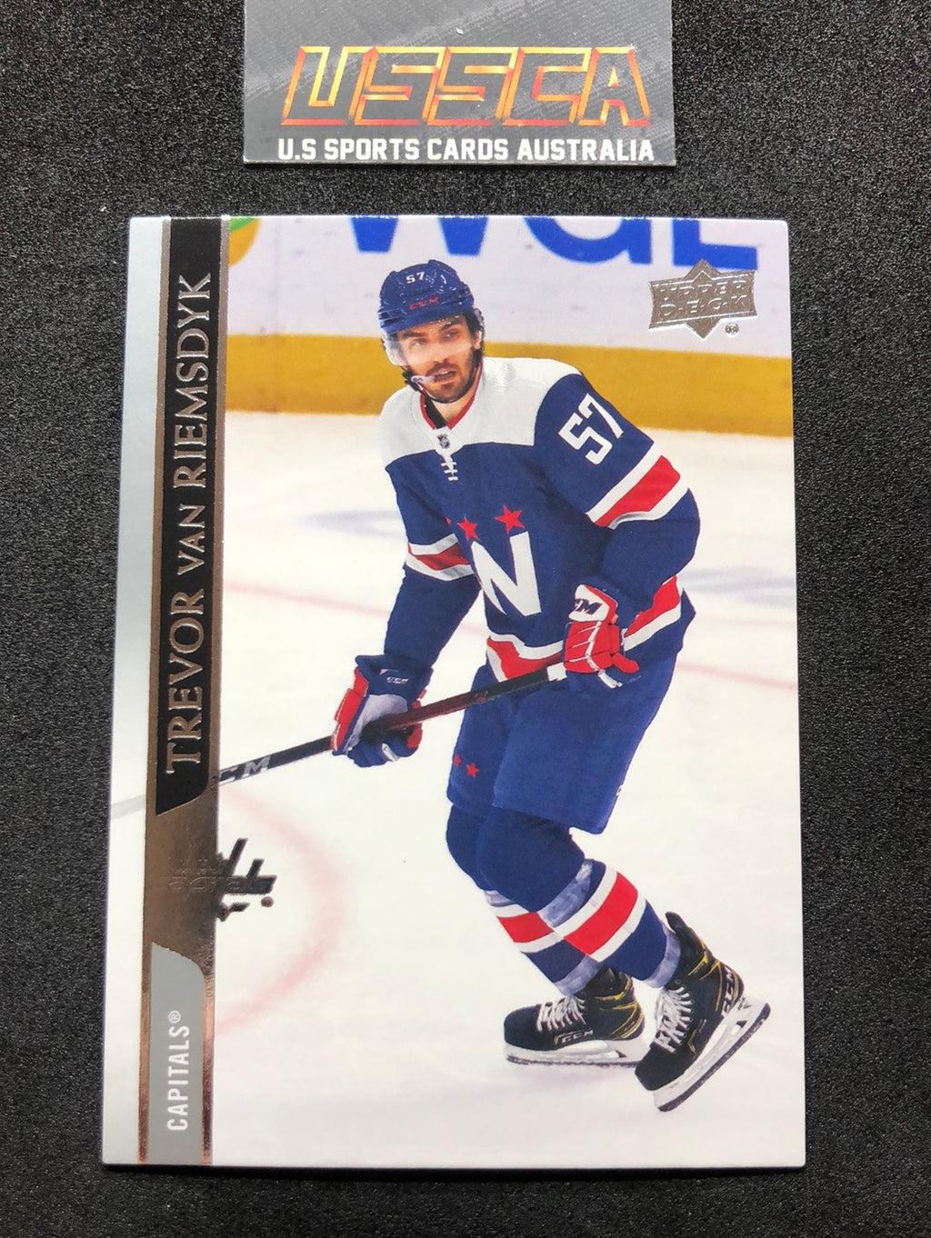 2020-21 Upper Deck Extended Series #649 Trevor Van Riemsdyk - Washington Capitals