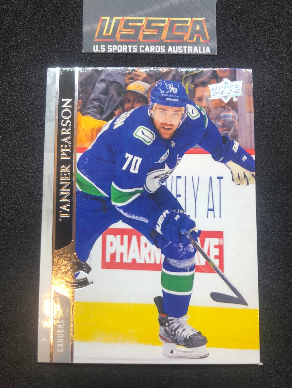 2020-21 Upper Deck Series 1 - Base #178 - Tanner Pearson - Vancouver Canucks