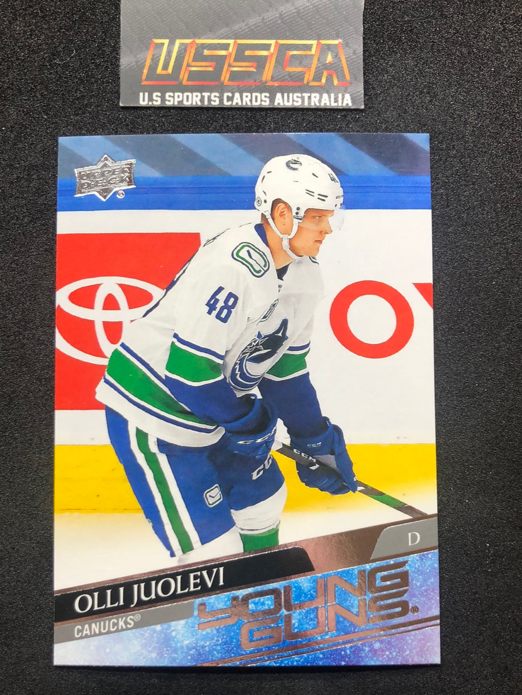 2020-21 Upper Deck Series 1 - Young Guns #222 Olli Juolevi - Vancouver Canucks