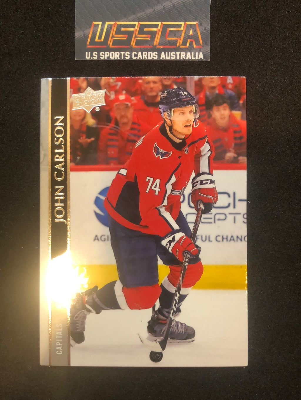 2020-21 Upper Deck Series 1 - Base #186 - John Carlson - Washington Capitals