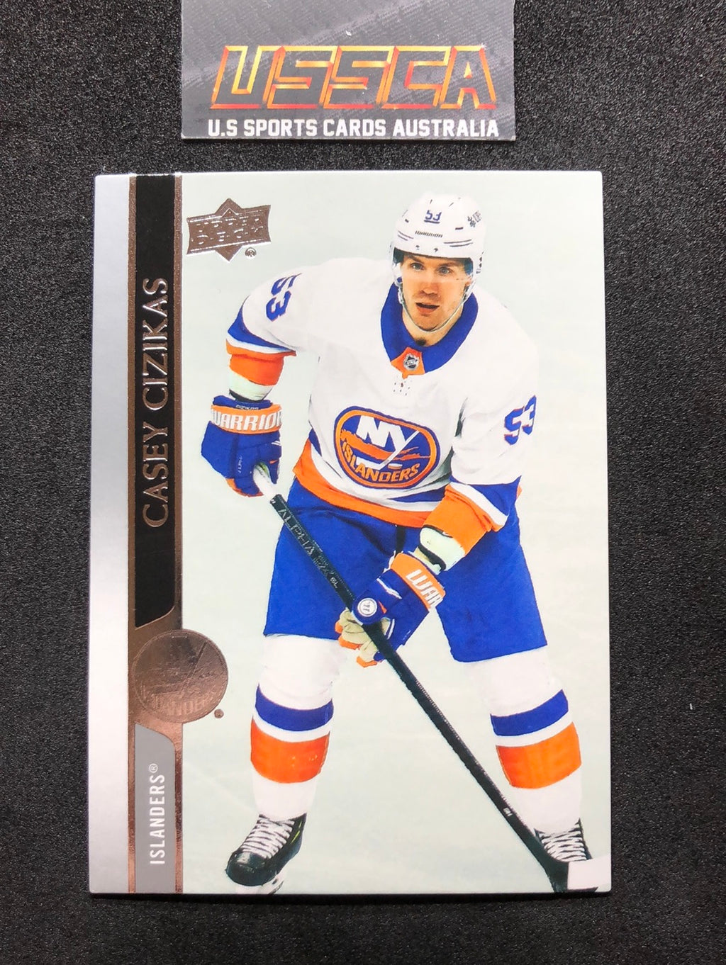 2020-21 Upper Deck Extended Series #586 Casey Cizikas - New York Islanders