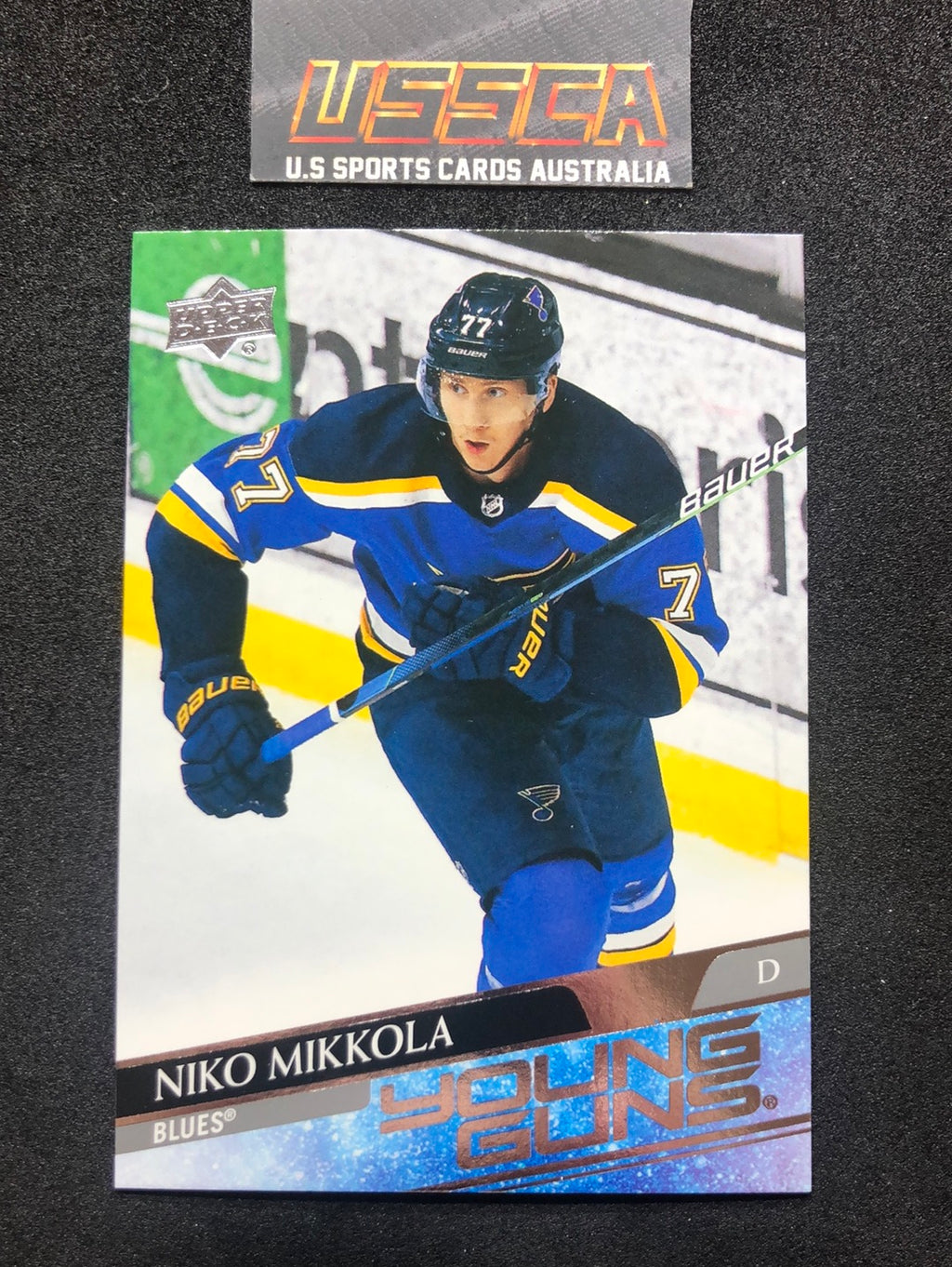 2020-21 Upper Deck Series Two #470 - Young Guns - Niko Mikkola - St. Louis Blues