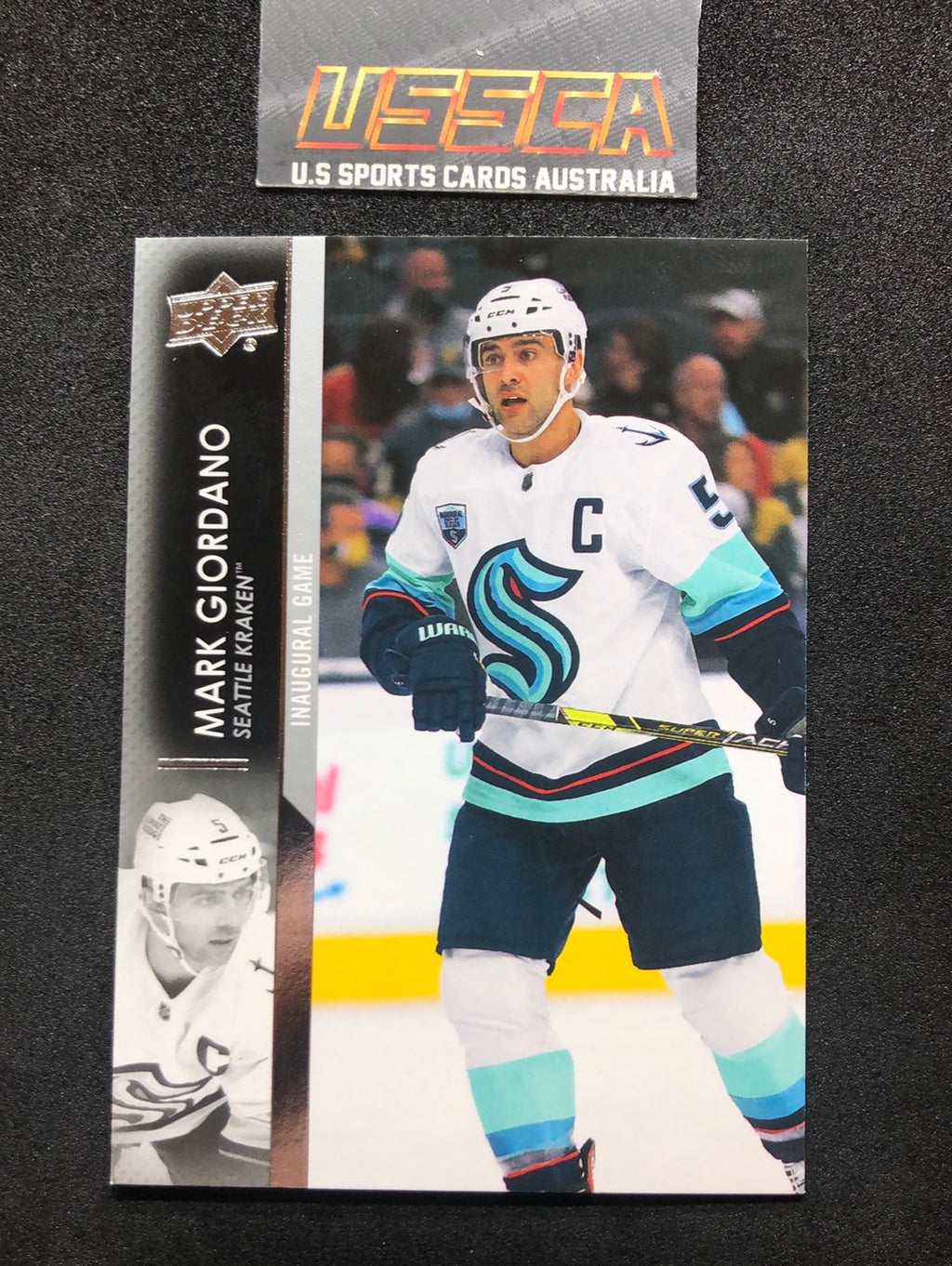 2021-22 Upper Deck Extended Series #691 Mark Giordano- Seattle Kraken