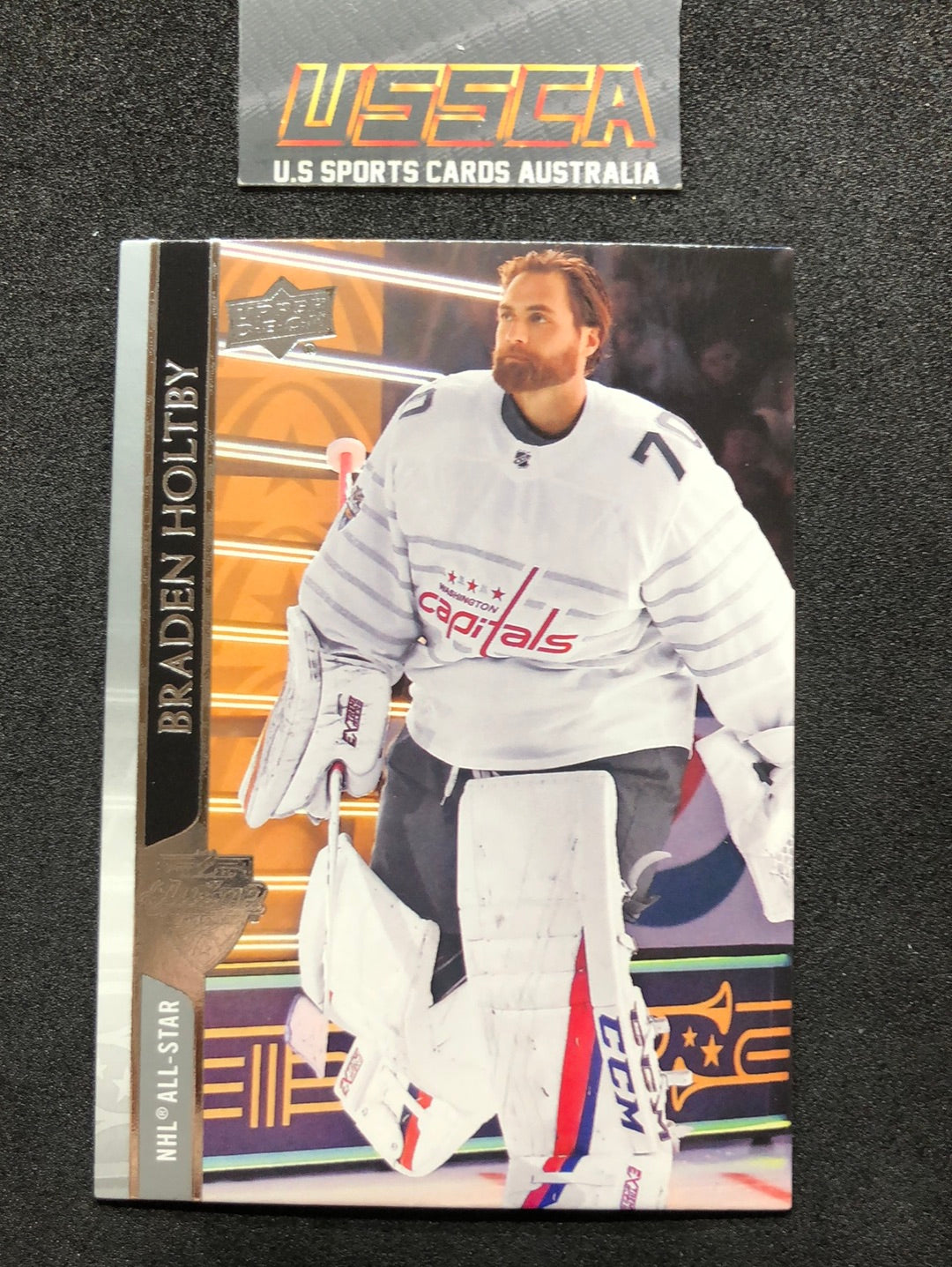 2020-21 Upper Deck Extended Series #669 Braden Holtby - All Star/Washington Capitals