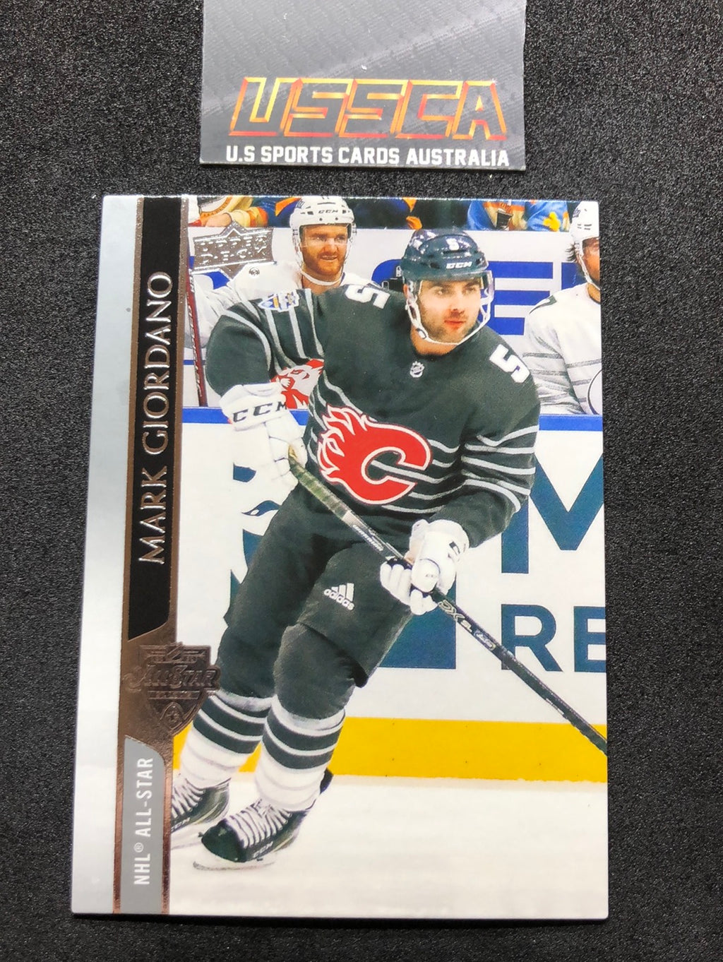 2020-21 Upper Deck Extended Series #678 Mark Giordano - All Star/Calgary Flames