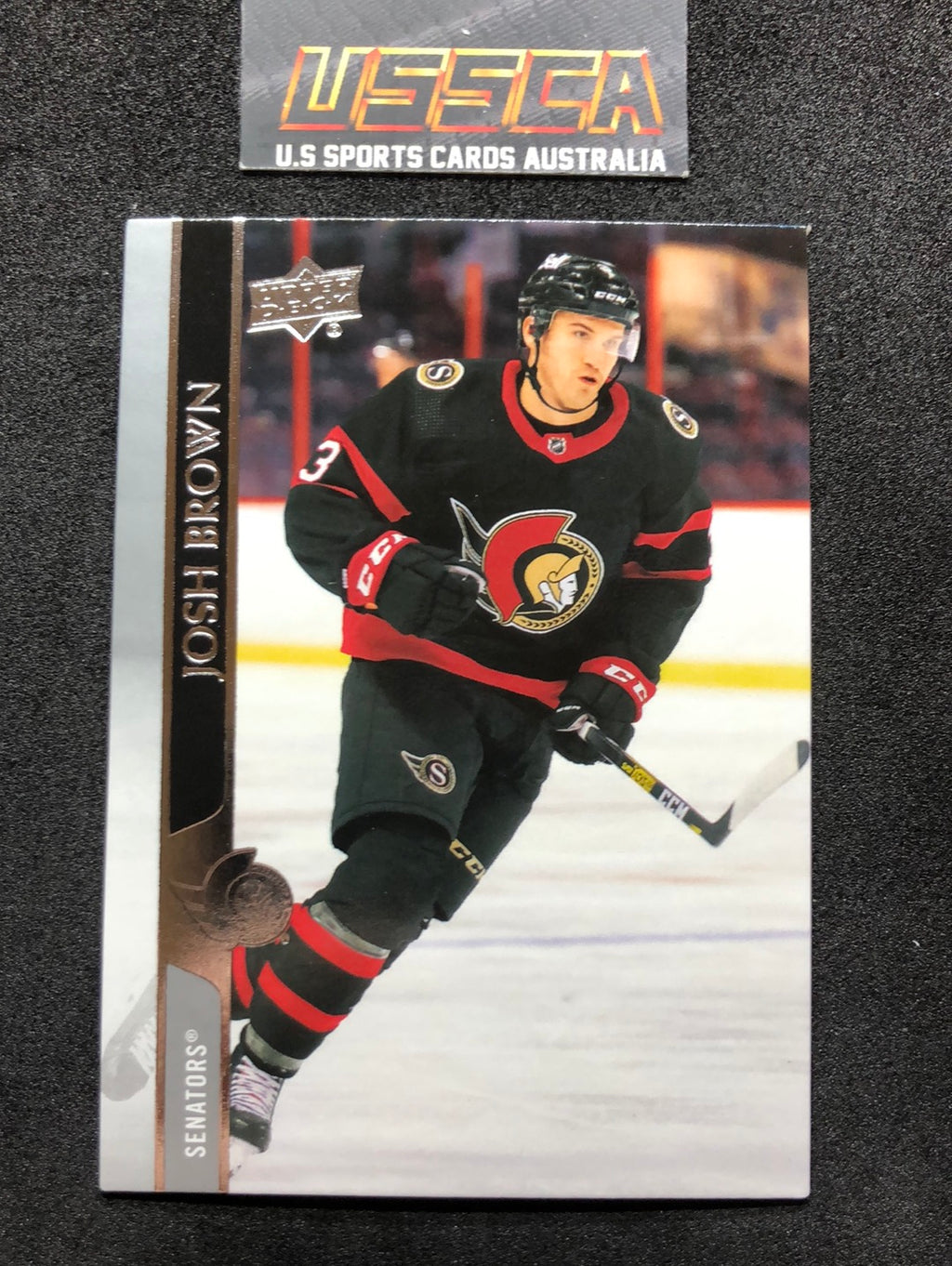 2020-21 Upper Deck Extended Series #596 Josh Brown - Ottawa Senators