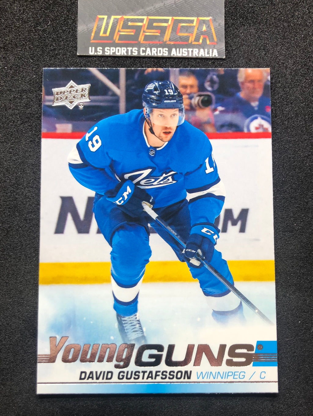 2019-20 Upper Deck Series Two #461 - Young Guns - David Gustafsson - Winnipeg Jets