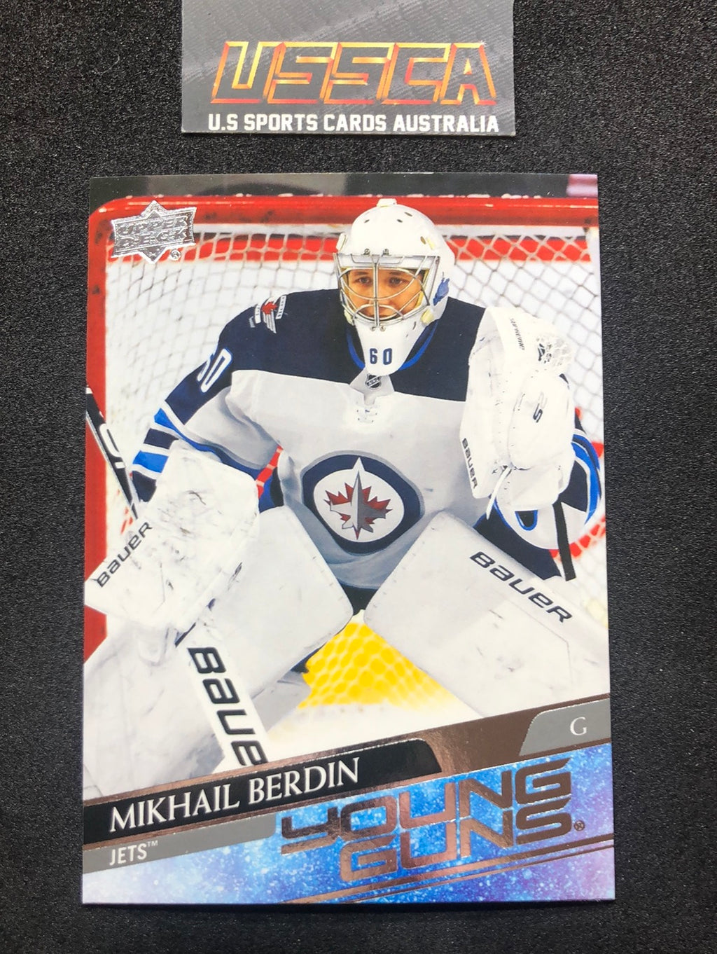 2020-21 Upper Deck Series 1 - Young Guns  #242 Mikhail Berdin - Winnipeg Jets