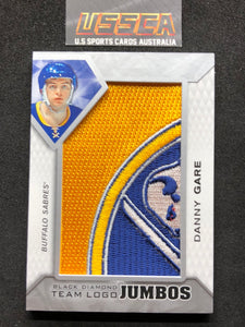 2019-20 Upper Deck Black Diamond Hockey #TLBS-DG - Team Logo Jumbos - Danny Gare - Buffalo Sabres