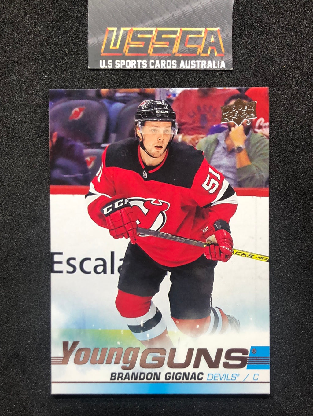 2019-20 Upper Deck Series 1 - Young Guns #239 Brandon gignac - New Jersey Devils