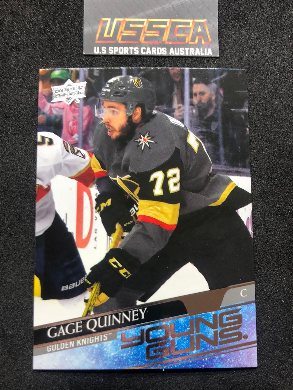 2020-21 Upper Deck Series Two #454 - Young Guns - Gage Quinney - Vegas Golden Knights