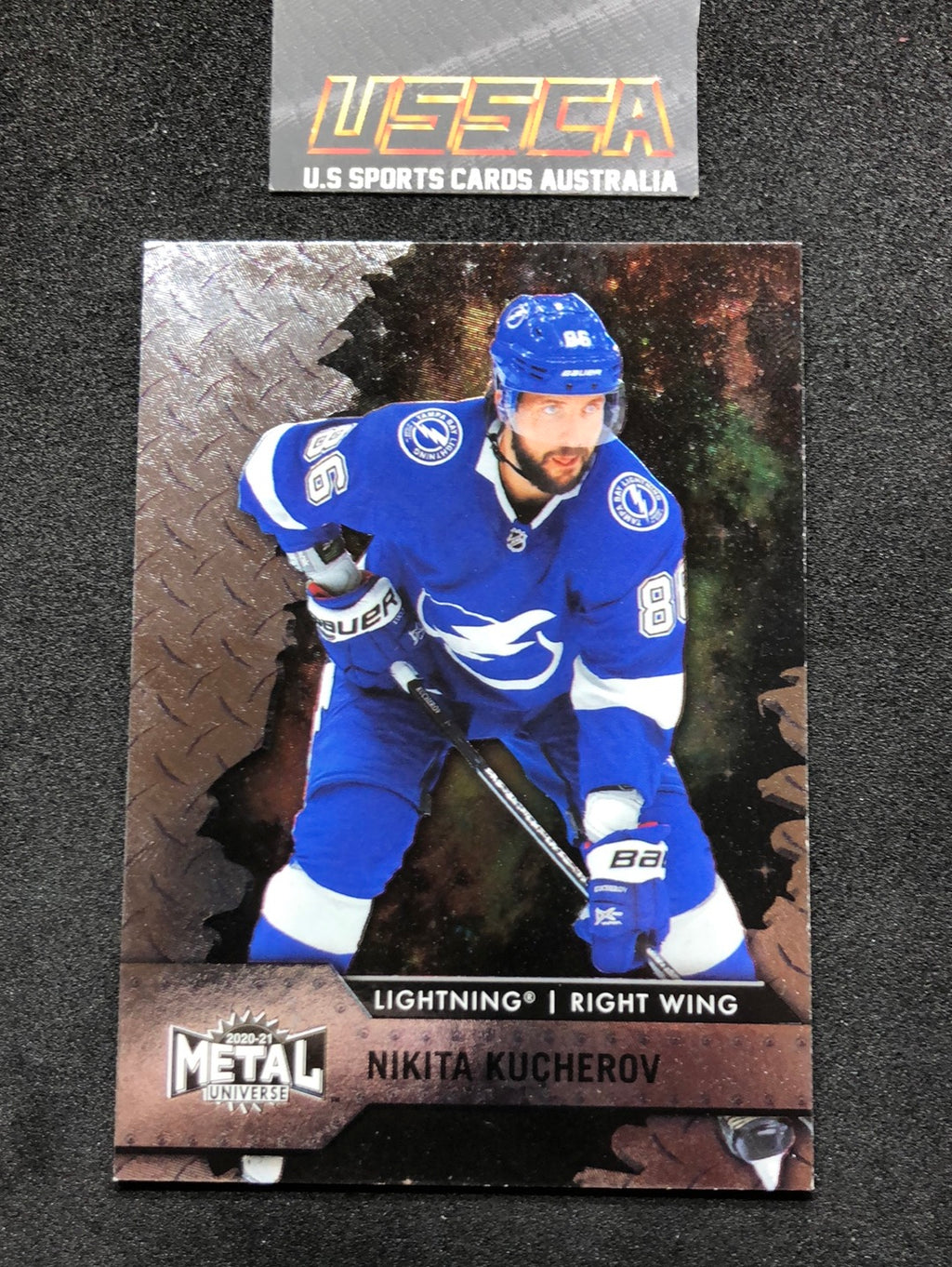 2020-21 Upper Deck Skybox Metal Universe - [Base] #86 - Nikita Kucherov - Tampa Bay Lighting