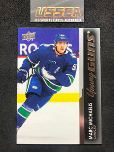 2021-22 Upper Deck Series One #235 - Young Guns - Marc Michaelis - Vancouver Canucks