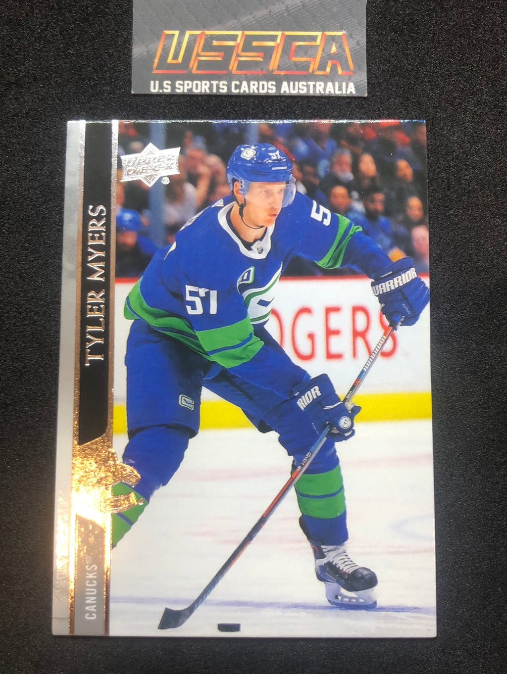 2020-21 Upper Deck Series 1 - Base #177 - Tyler Myers - Vancouver Canucks