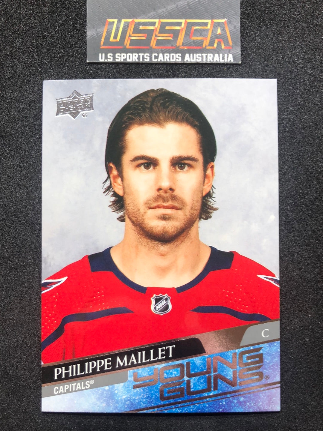 2020-21 Upper Deck Series Two #486 - Young Guns - Philippe Maillet - Washington Capitals