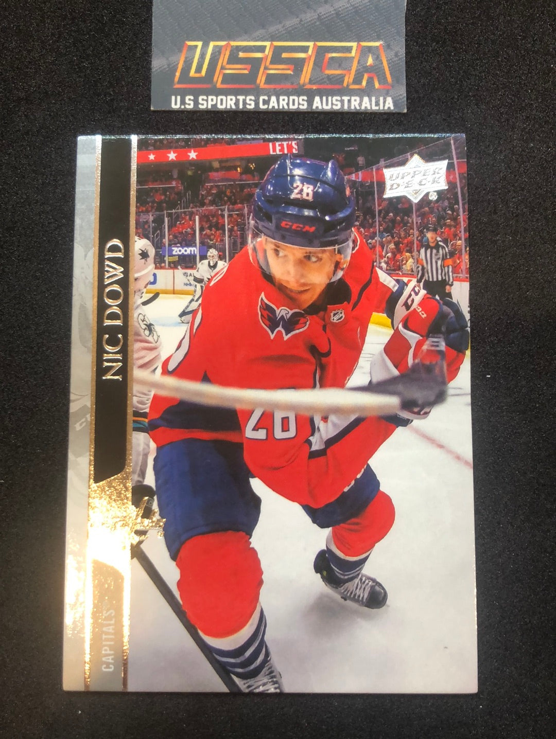 2020-21 Upper Deck Series 1 - Base #187 - Nic Dowd - Washington Capitals