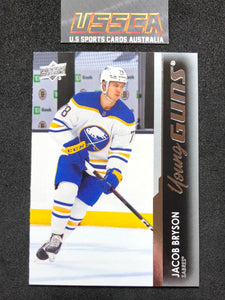 2021-22 Upper Deck Series One #248 - Young Guns - Jacob Bryson - Buffalo Sabres