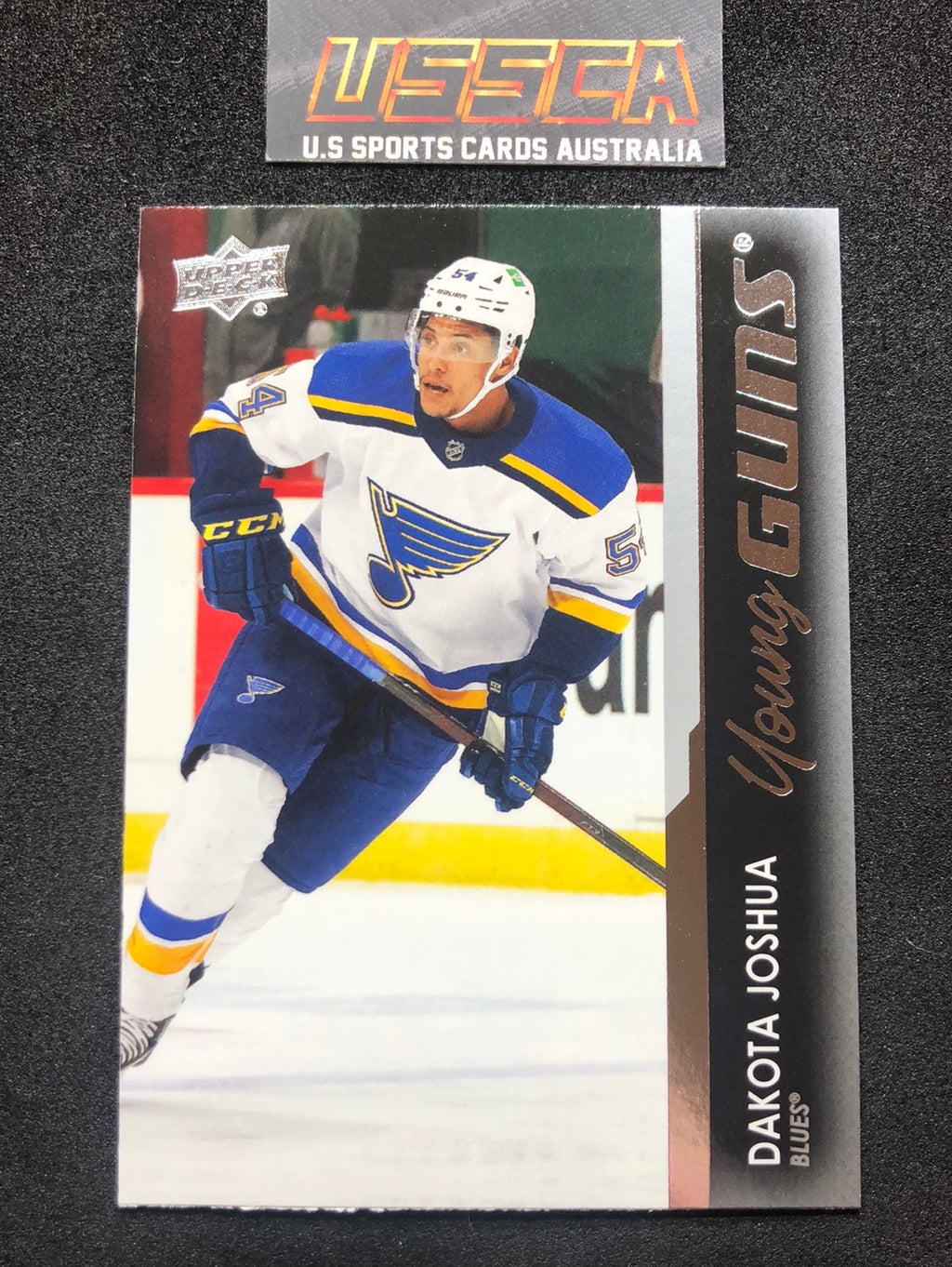 2021-22 Upper Deck Series One #204 - Young Guns - Dakota Joshua - St. Louis Blues