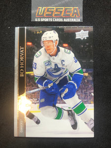 2020-21 Upper Deck Series 1 - Base #174 - Bo Horvat - Vancouver Canucks