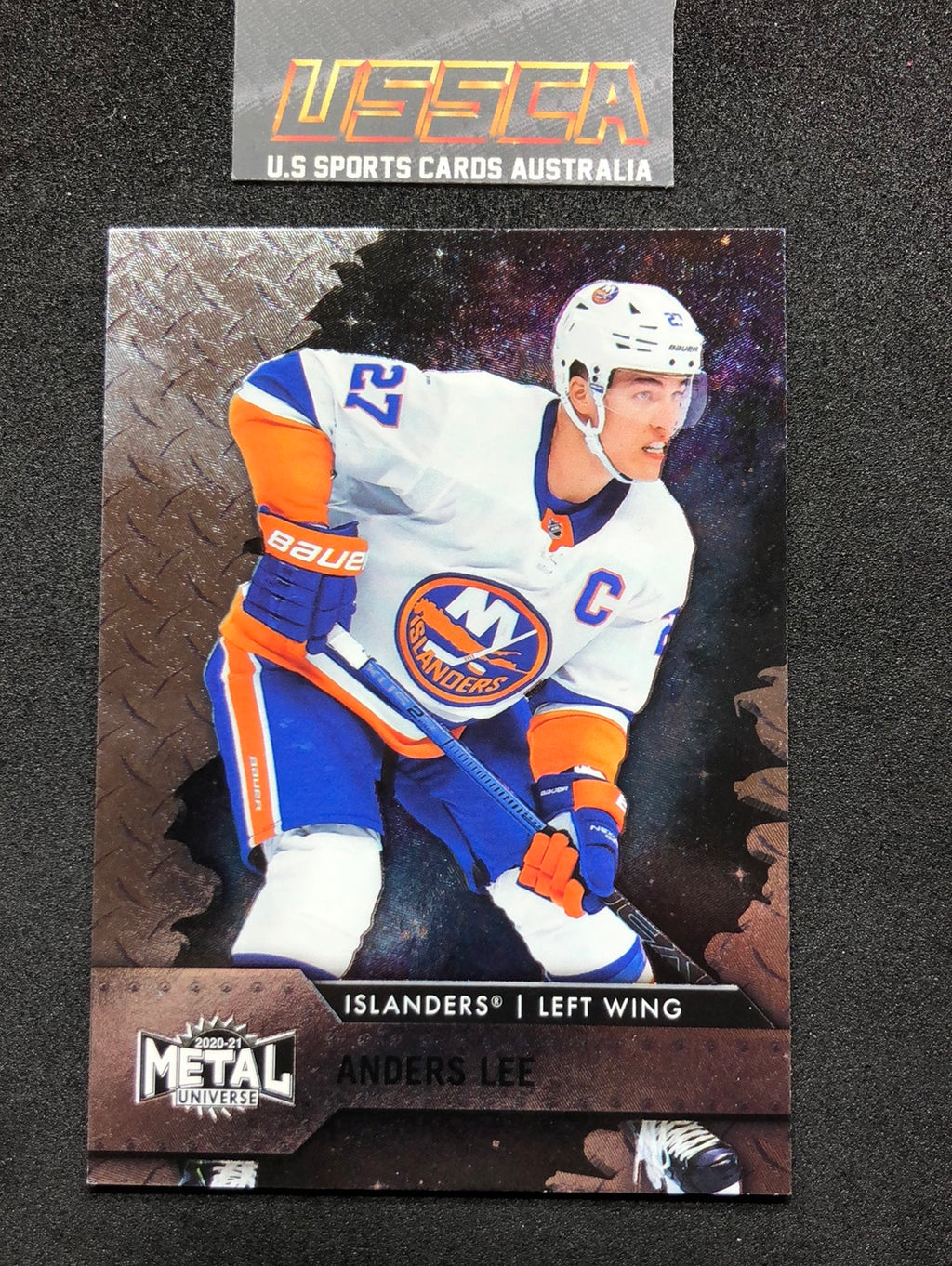 2020-21 Upper Deck Skybox Metal Universe - [Base] #65 - Anders Lee - New York Islanders