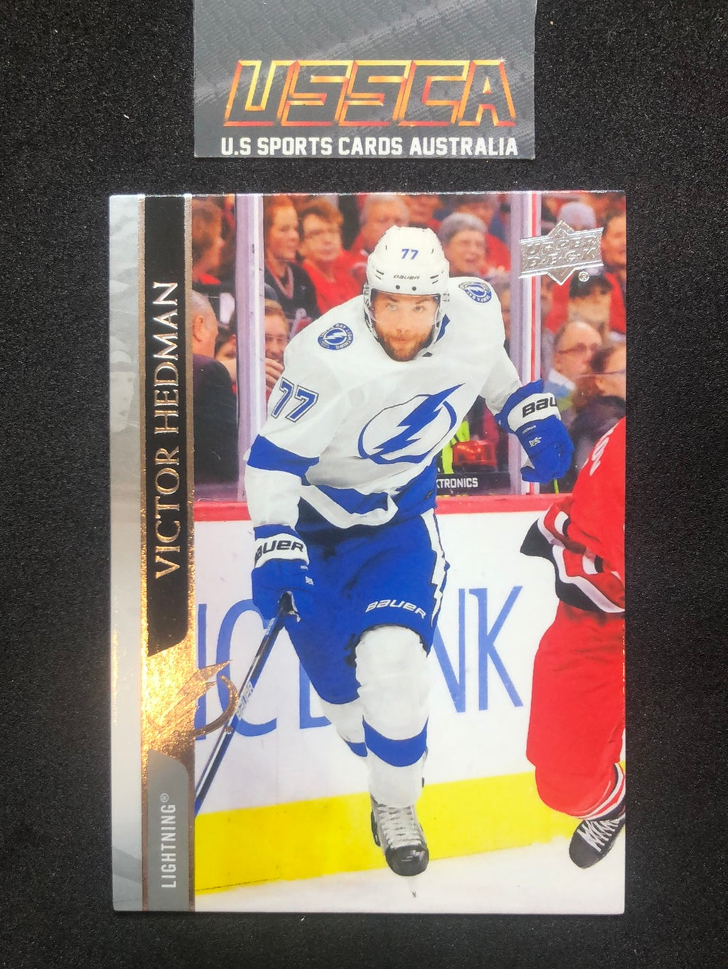 2020-21 Upper Deck Series 1 - Base #161 - Victor Hedman - Tampa Bay Lightning