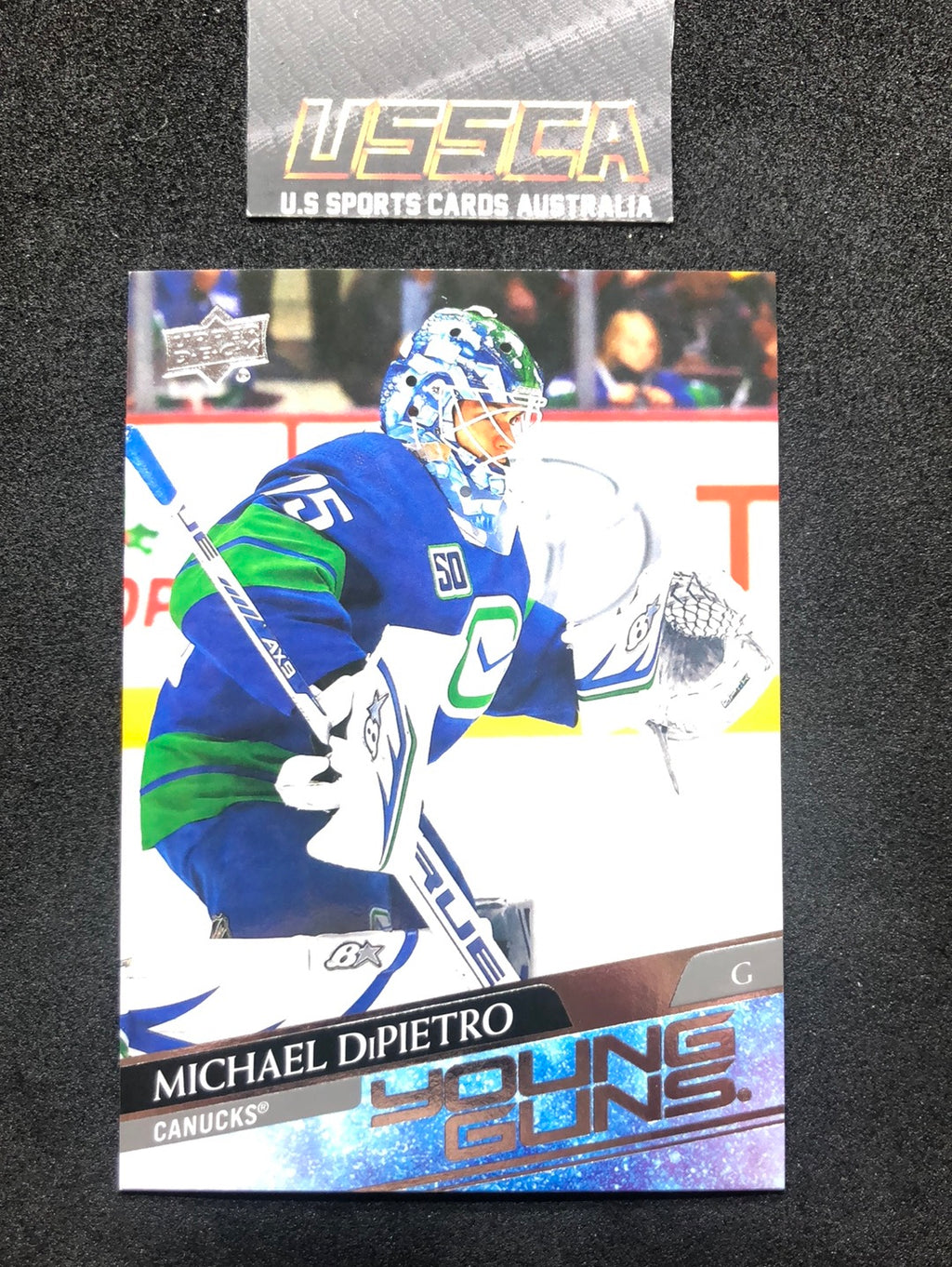 2020-21 Upper Deck Series 1 - Young Guns #206 Michael DiPietro - Vancouver Canucks