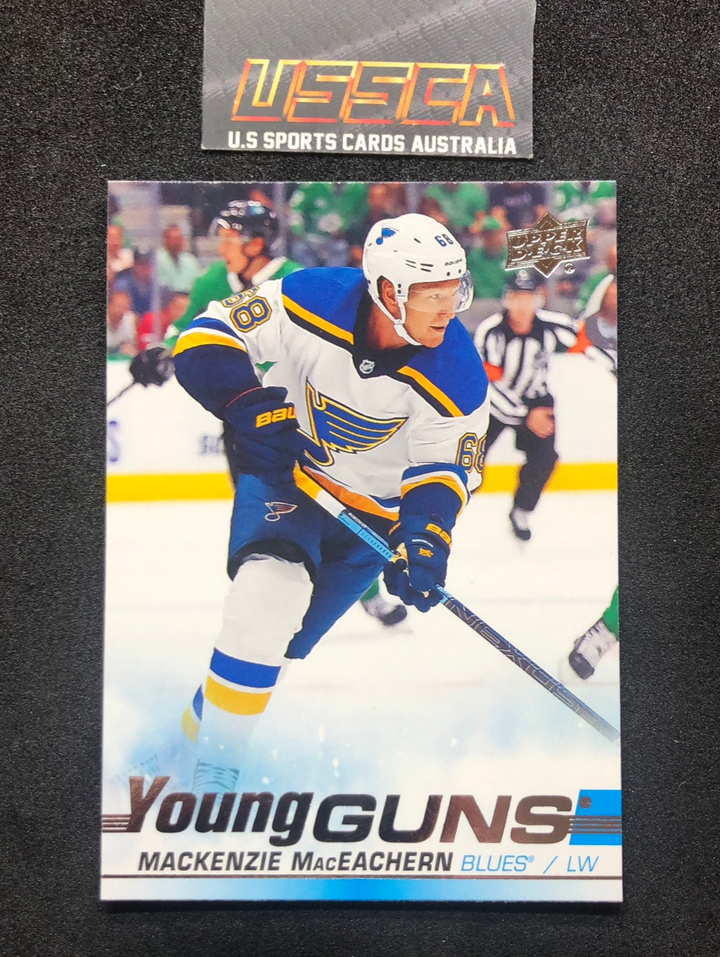 2019-20 Upper Deck Series 1 - Young Guns #212 Mackenzie MacEachern - St. Louis Blues