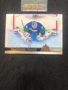 2020-21 Upper Deck Series 1 - Base #172 - Thatcher Demko - Vancouver Canucks