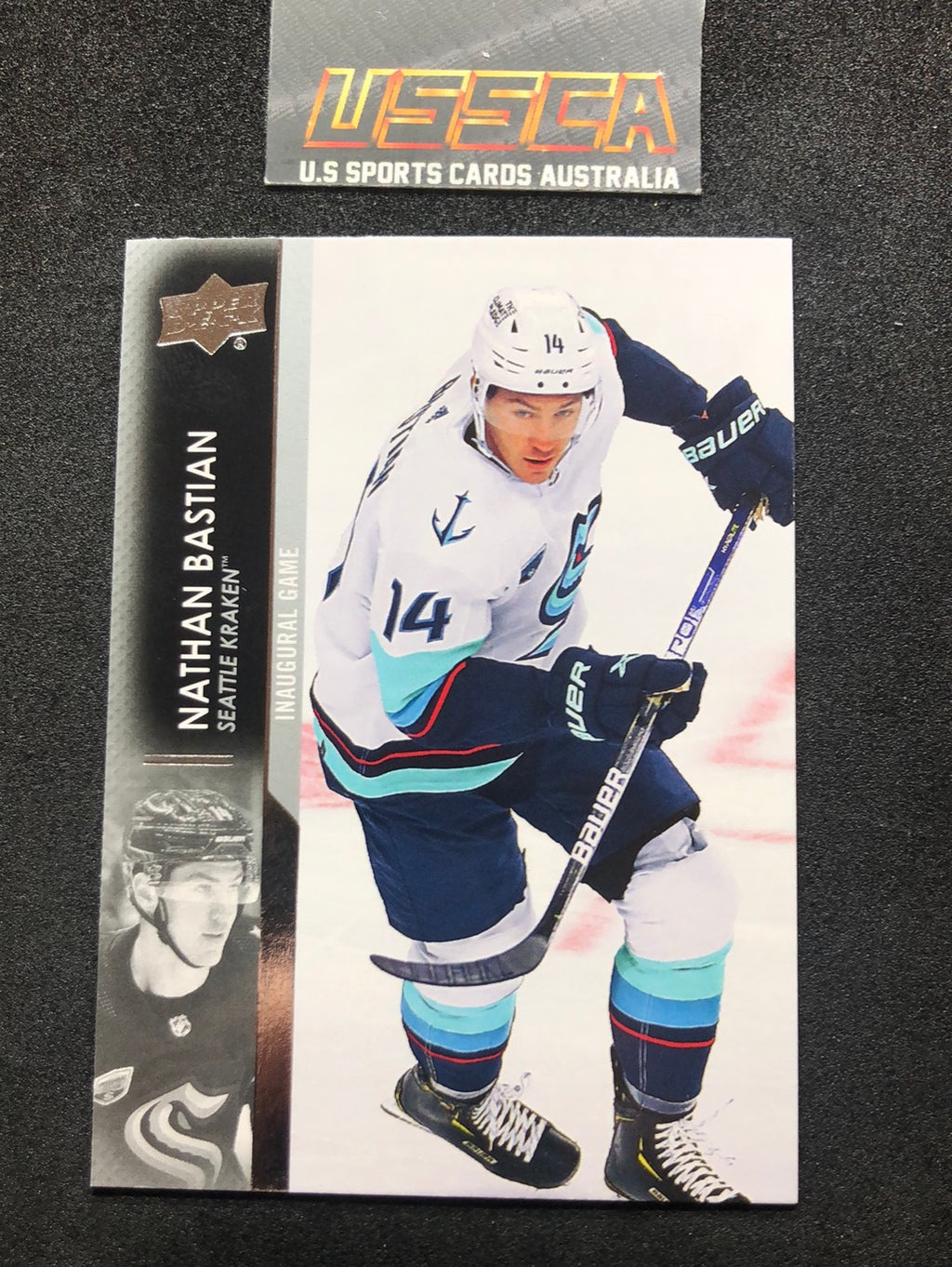 2021-22 Upper Deck Extended Series #694 Nathan Bastian - Seattle Kraken