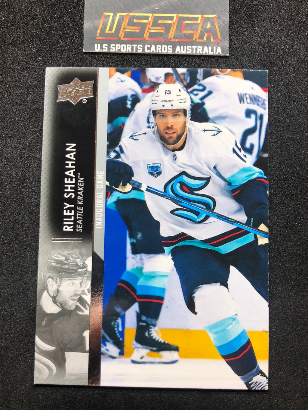 2021-22 Upper Deck Extended Series #696 Riley Sheahan - Seattle Kraken