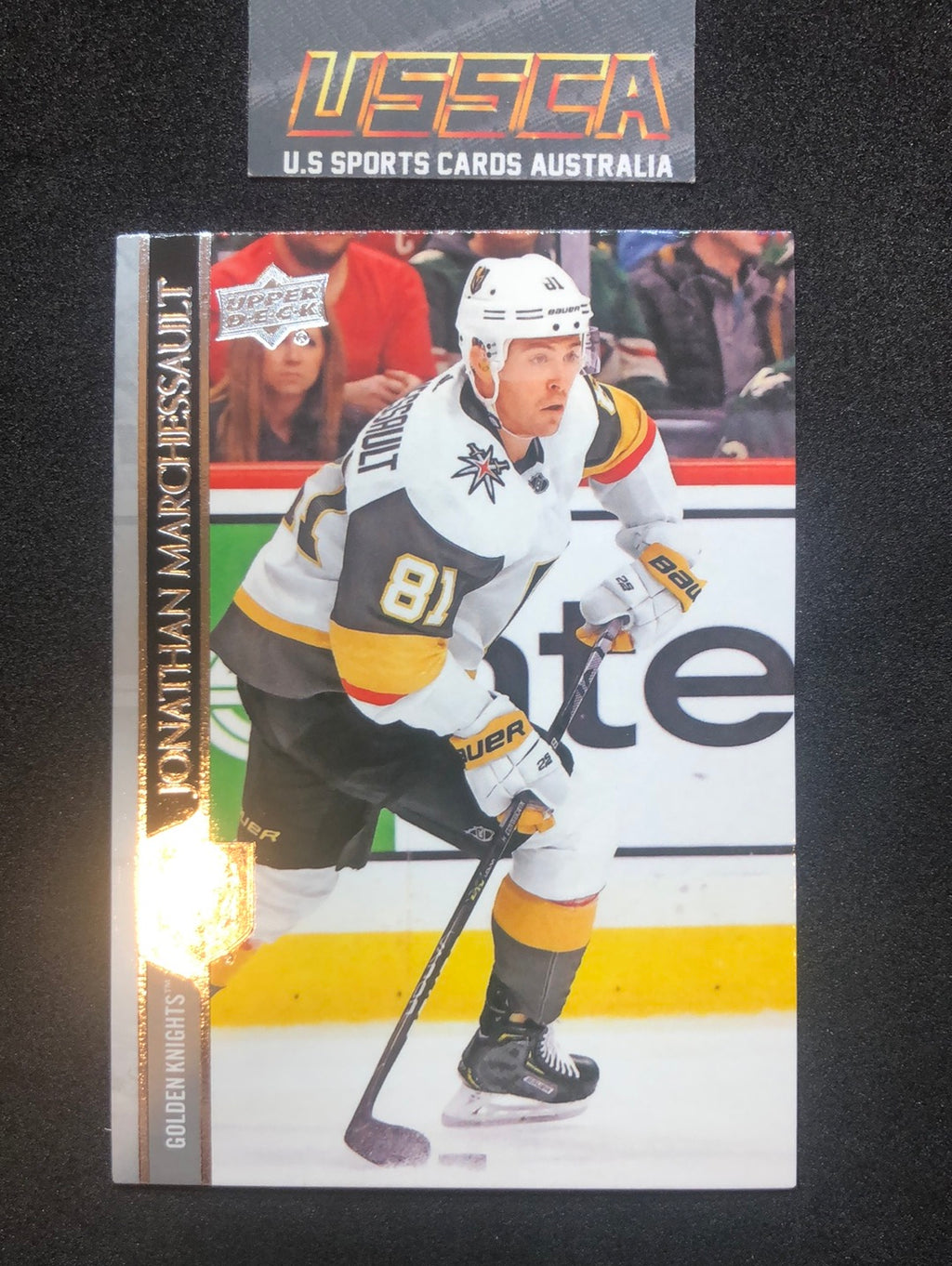 2020-21 Upper Deck Series 1 - Base #180 - Jonathan Marchessault - Vegas Golden Knights