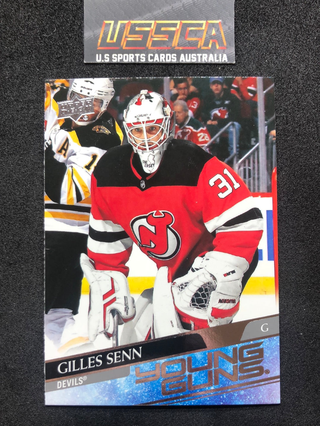 2020-21 Upper Deck Series Two #453 - Young Guns - Gilles Senn - New Jersey Devils