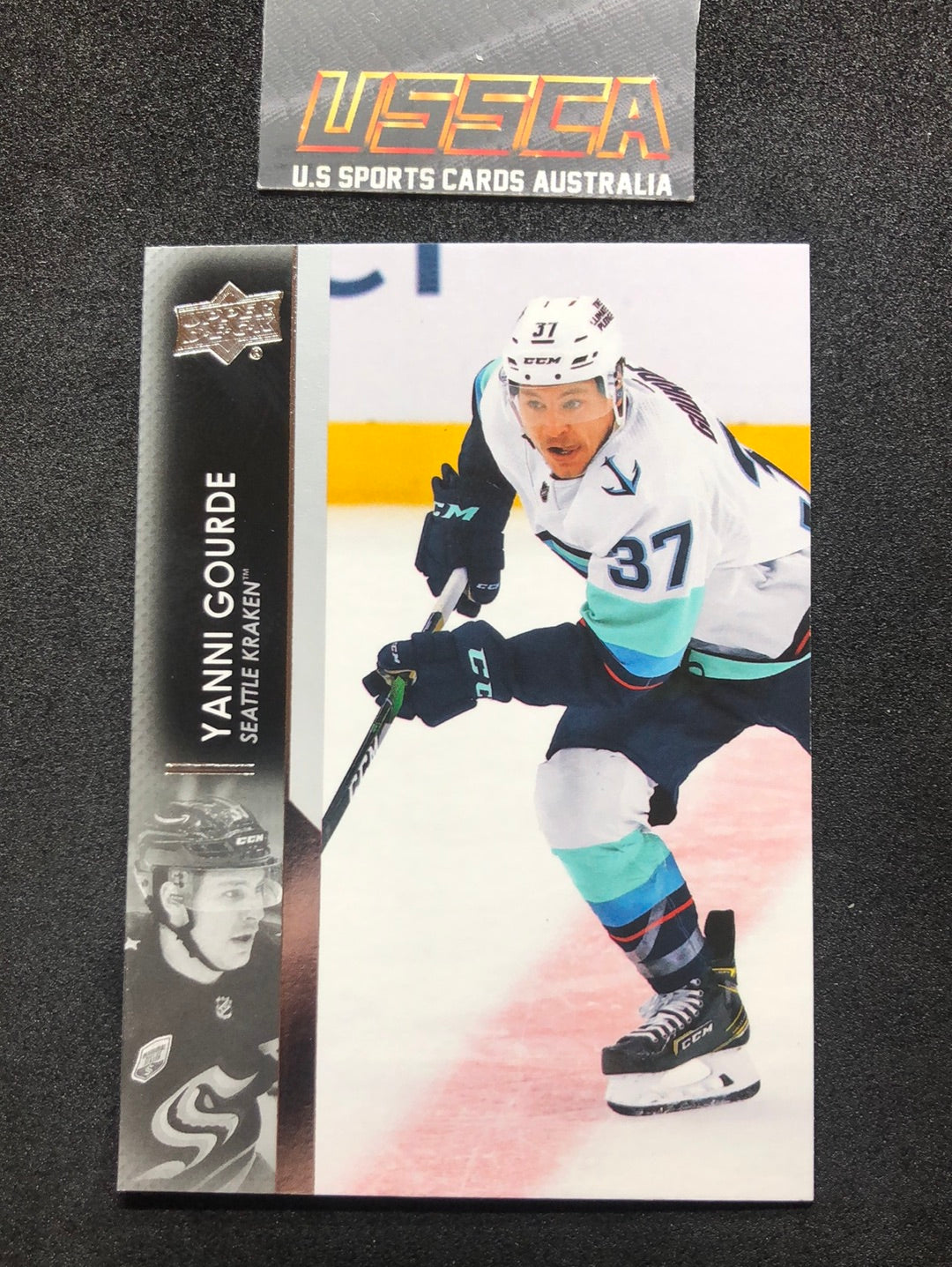 2021-22 Upper Deck Extended Series #628 Yanni Gourde - Seattle Kraken