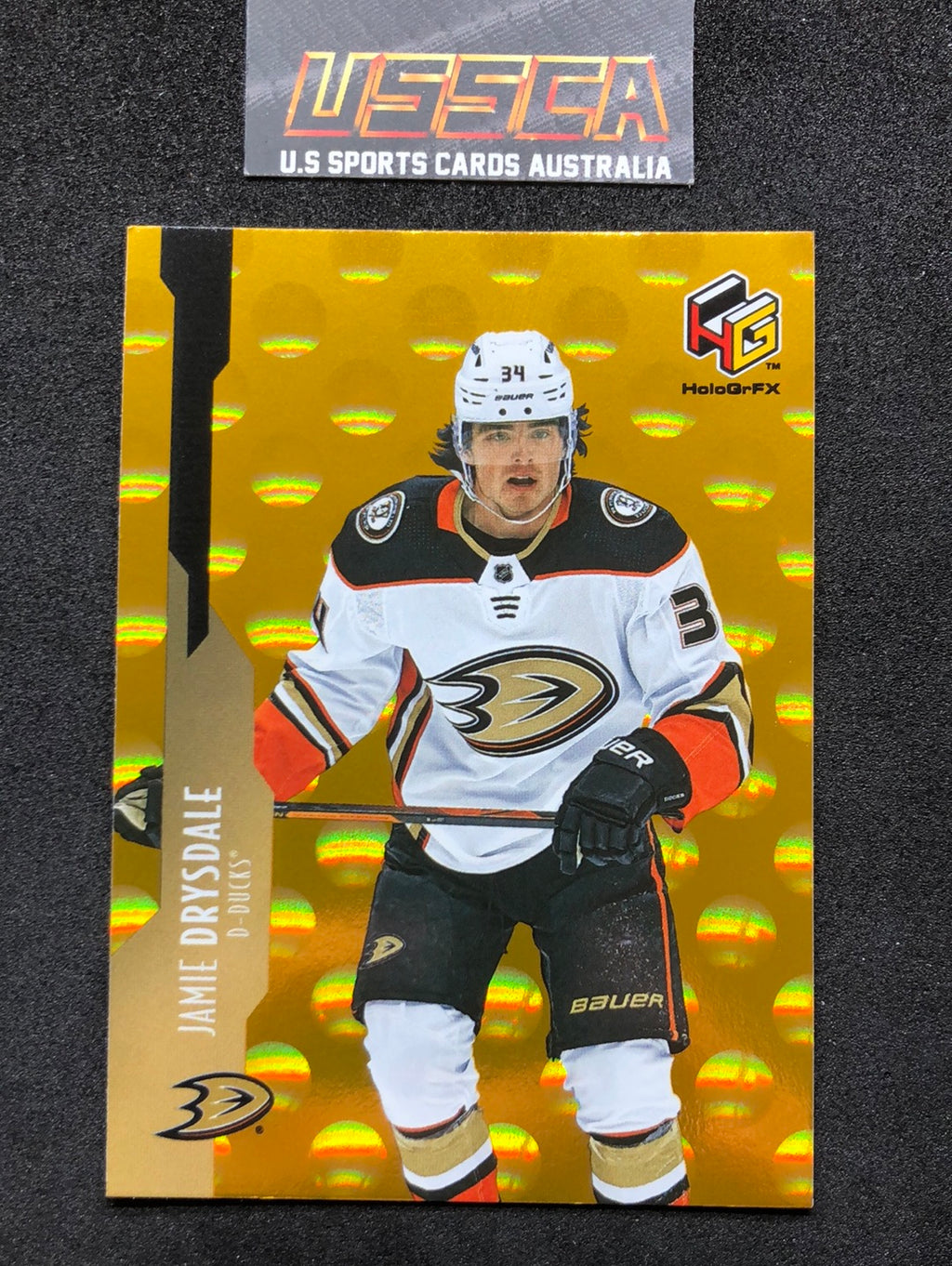 2021-22 Upper Deck Extended Series #HG-19 HoloGrFX - Jamie Drysdale - Anaheim Ducks