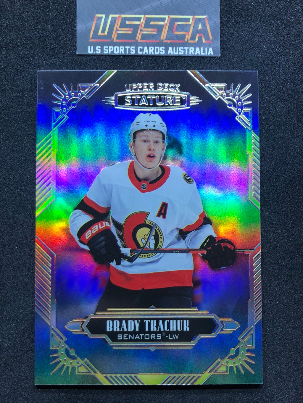 2020-21 Upper Deck Stature Hockey - [Base] #11 - Brady Tkachuk - Ottawa Senators