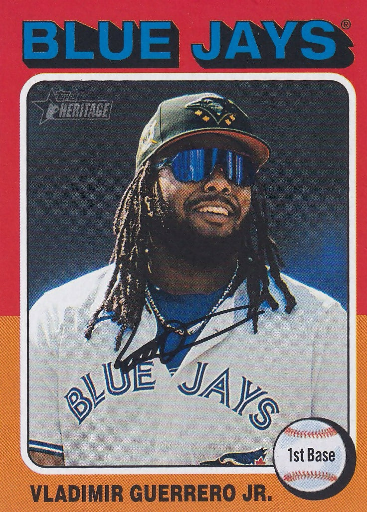 2024 Topps Heritage #508 Vladimir Guerrero Jr. Toronto Blue Jays