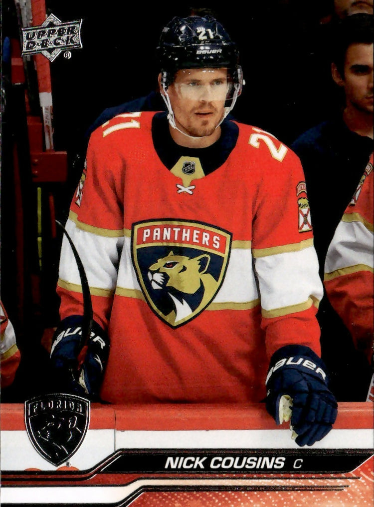 2023-24 Upper Deck Extended Series Hockey - Base #560 Nick Cousins - Florida Panthers - A