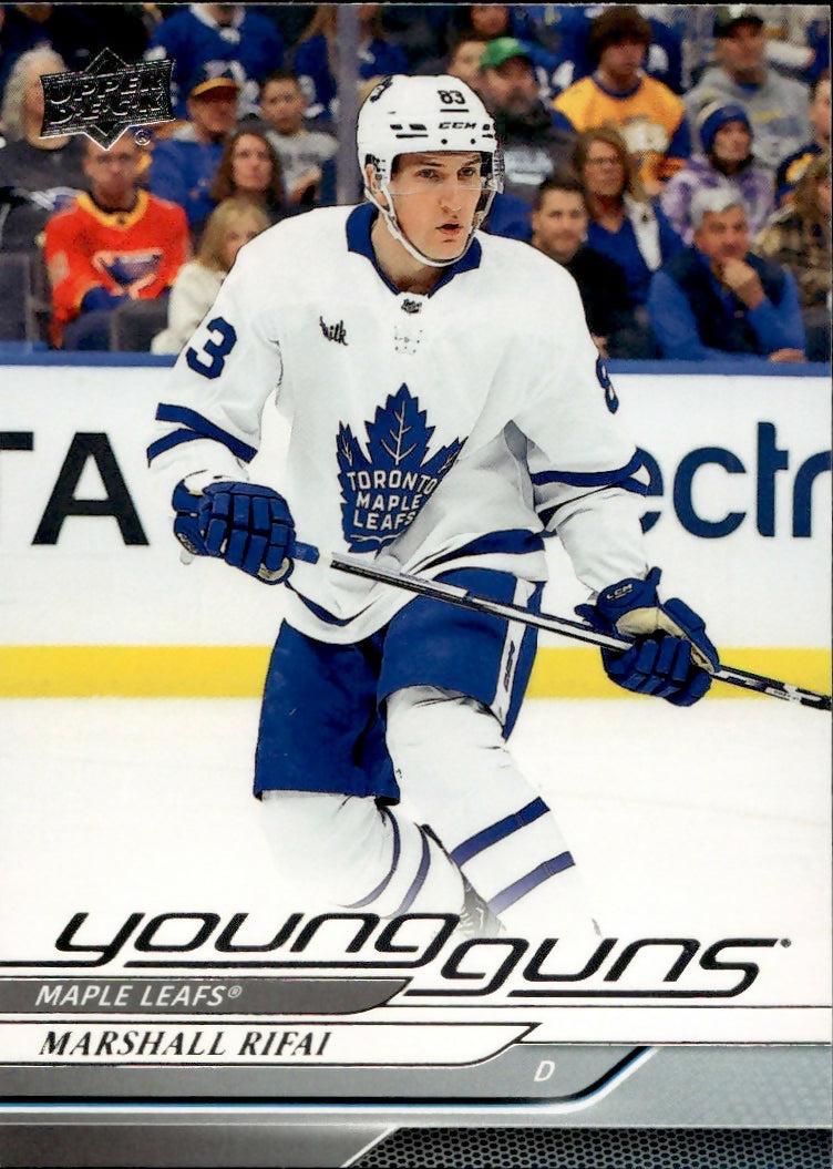 2024-25 Upper Deck Series 1 Hockey - Base - Young Guns #237 Marshall Rifai - Toronto Maple Leafs - A