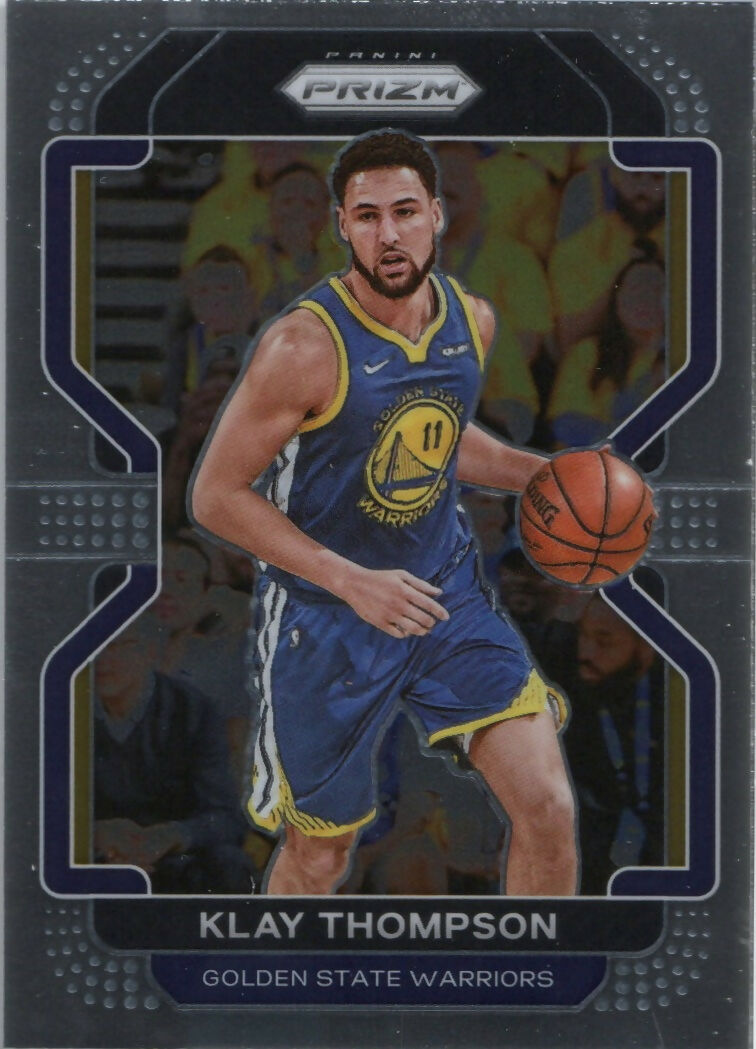 2021-22 Panini Prizm Basketball - Base # 92 Klay Thompson - Golden State Warriors