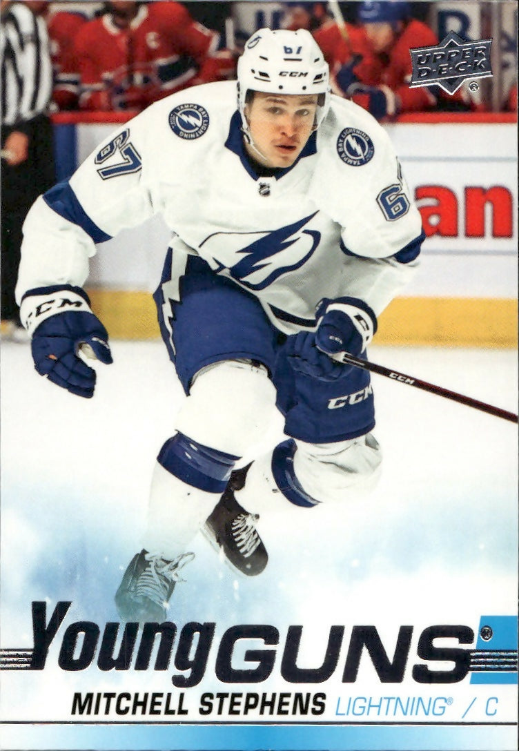 2019-20 Upper Deck Update Hockey - Base - Young Guns #524 Mitchell Stephens - Tampa Bay Lightning