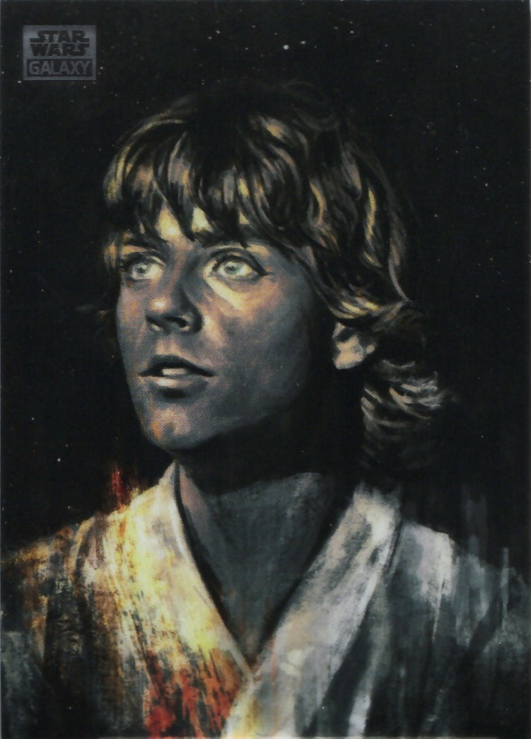 2024 Topps Star Wars Galaxy Chrome - Base #83 Luke Skywalker - A