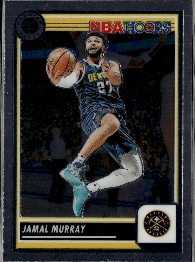 2023-24 Panini NBA Hoops Premium Stock - Base #32 Jamal Murray - Denver Nuggets - A