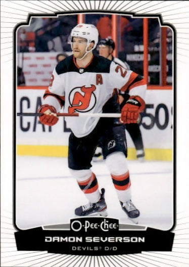 2022-23 Upper Deck O-Pee-Chee Hockey - Base - #245 Damon Severson - New Jersey Devils