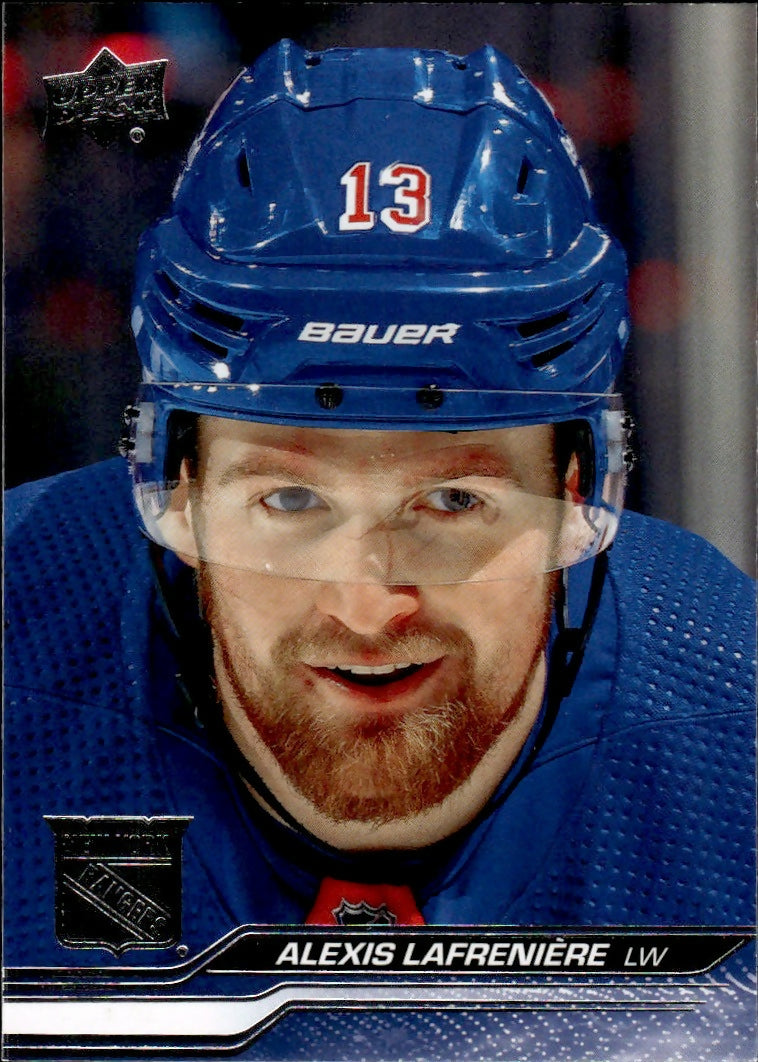 2023-24 Upper Deck Series 2 Hockey - Base #370 Alexis Lafreniere - New York Rangers - A