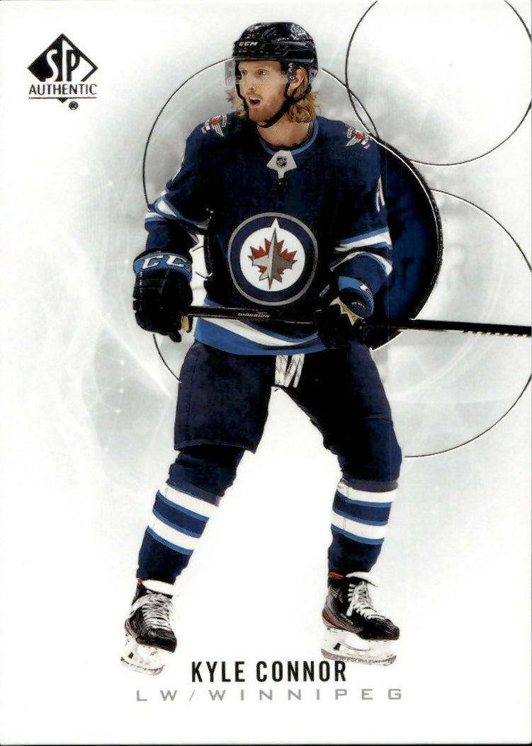 2020-21 Upper Deck Sp Authentic Hockey - Base #4 Kyle Connor - Winnipeg Jets - A