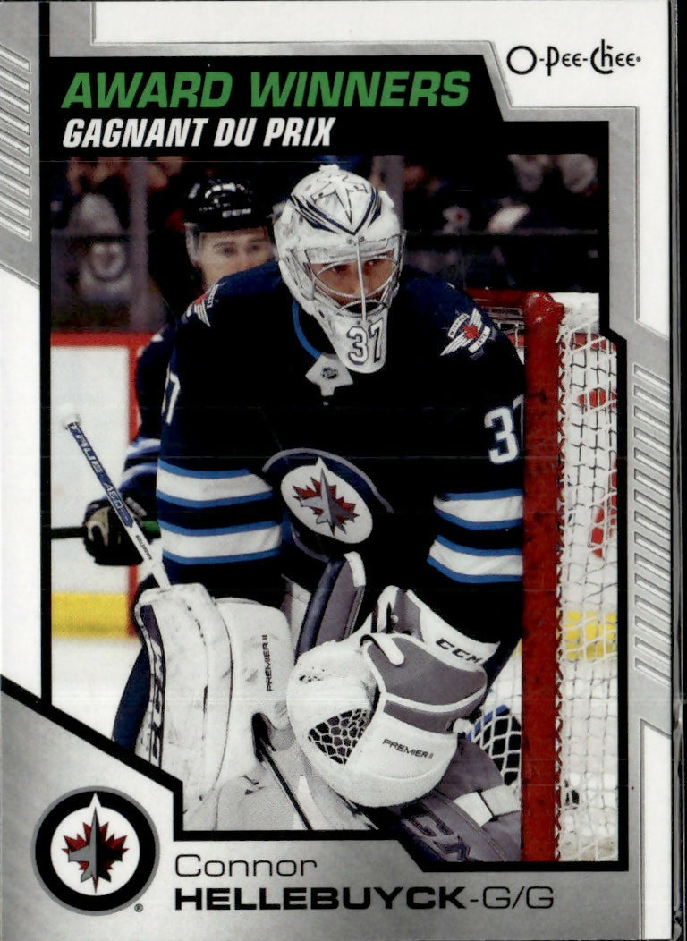 2020-21 Upper Deck 2020-21 O-Pee-Chee Update #602 Connor Hellebuyck Winnipeg Jets