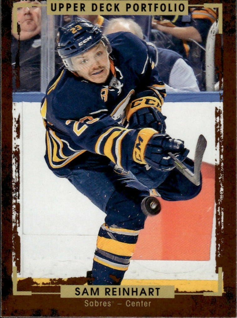 2015-16 Upper Deck Portfolio Hockey - Base #161 Sam Reinhart - Buffalo Sabres